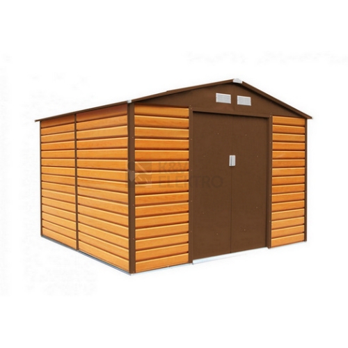 Zahradní domek G21 GAH 706 - 277x255cm hnědý 63900554