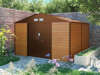 Obrázek produktu Zahradní domek G21 GAH 1085 - 340x319cm hnědý 63900575 2