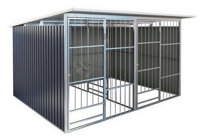 Obrázek produktu Kotec pro psa G21 KEN 886 - 322x275cm dvoumístný šedý 63900594 0