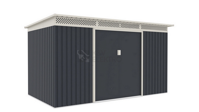 Obrázek produktu Zahradní domek G21 GRAH 700 - 340x206cm antracitový 6390093 0