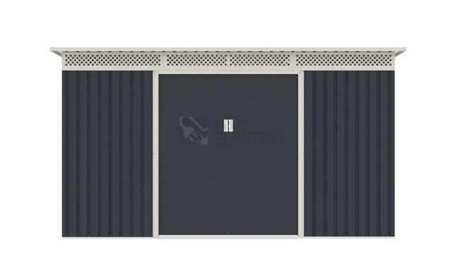 Obrázek produktu Zahradní domek G21 GRAH 700 - 340x206cm antracitový 6390093 1