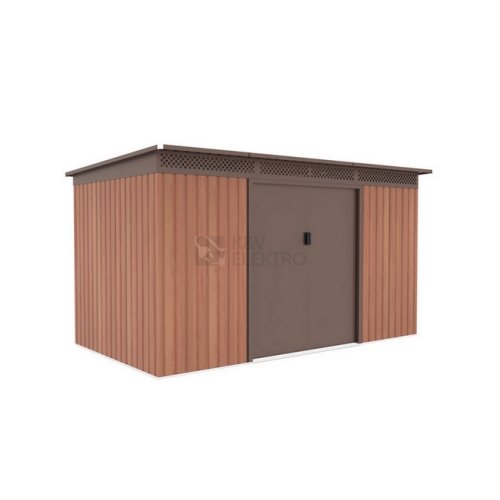 Zahradní domek G21 GRAH 700 - 340x206cm hnědý 6390094