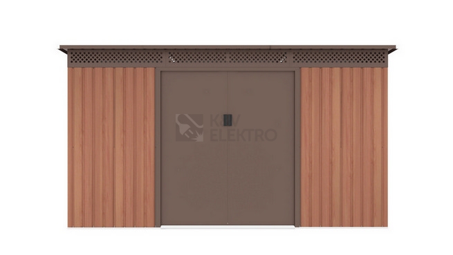 Obrázek produktu Zahradní domek G21 GRAH 700 - 340x206cm hnědý 6390094 1