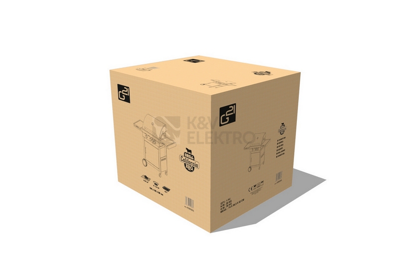 Obrázek produktu Plynový gril G21 California BBQ Premium line 4 hořáky 6390305 6