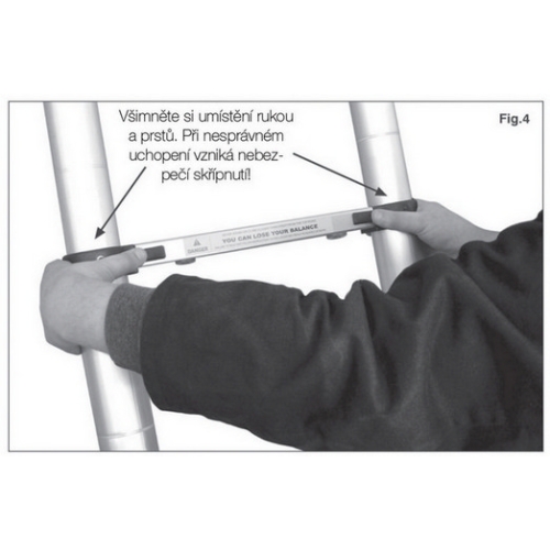 Teleskopický žebřík G21 GA-TZ7-2M hliníkový 6390381
