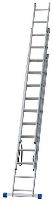 Žebřík G21 třídílný 7,6m 3×11 příček 6390389