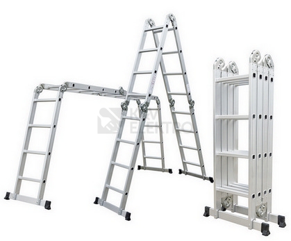 Obrázek produktu Hliníkové štafle G21 GA-SZ-4x4-4,6M multifunkční 6390462 0