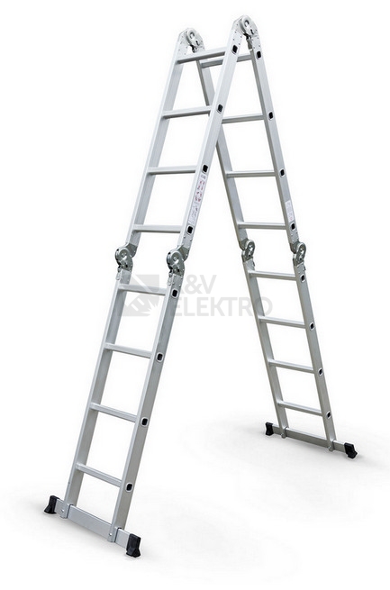 Obrázek produktu Hliníkové štafle G21 GA-SZ-4x4-4,6M multifunkční 6390462 1