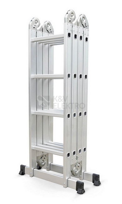Obrázek produktu Hliníkové štafle G21 GA-SZ-4x4-4,6M multifunkční 6390462 3