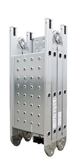 Obrázek produktu Hliníkové štafle G21 GA-SZ-4x3-3,7M multifunkční + podlážka 6390467 4