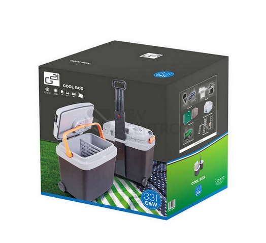 Obrázek produktu Autochladnička G21 C&W 33 litrů 12/230V 6390513 6