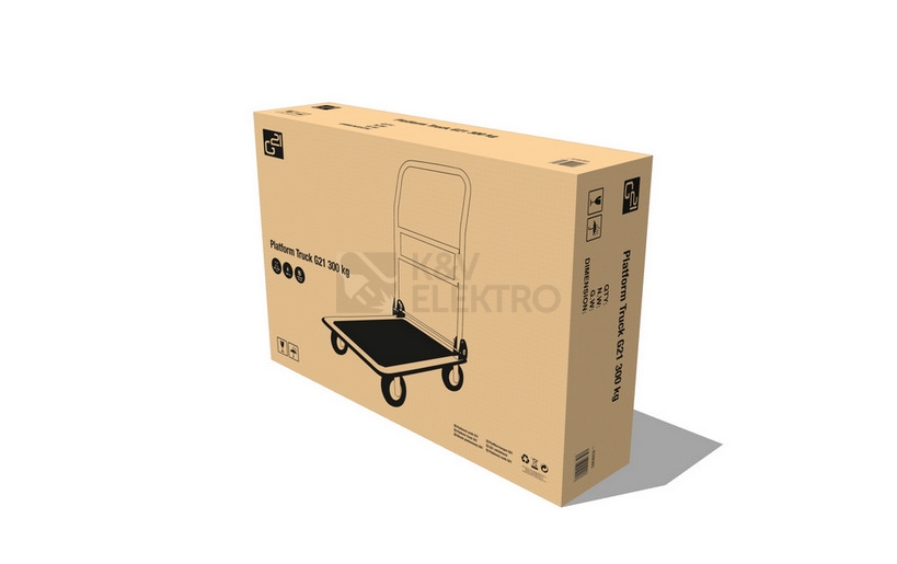 Obrázek produktu Plošinový vozík G21 300 kg 639085 7