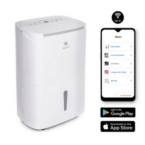 Odvlhčovač G21 Impact 20 kapacita 20l/24h WiFi 7770202 (obrázek 9)