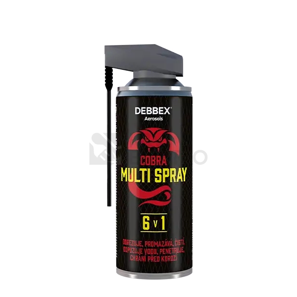 Obrázek produktu Set technických sprejů Den Braven silikonový sprej DEBBEX + multisprey Tectane Cobra 6v1 + cockpit sprej DEBBEX 1