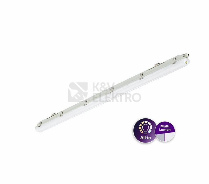 Obrázek produktu LED zářivka Philips Ledinaire WT065C LED68S/840 PSU L1500 4000K IP65 4100/6800lm 30/53W 0