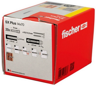 Hmoždinky FISCHER SX Plus 14x70 568014 (obrázek 5)