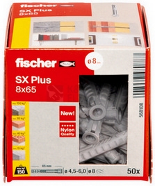 Obrázek produktu Hmoždinky FISCHER SX Plus 8x65 568108 (50ks) 5