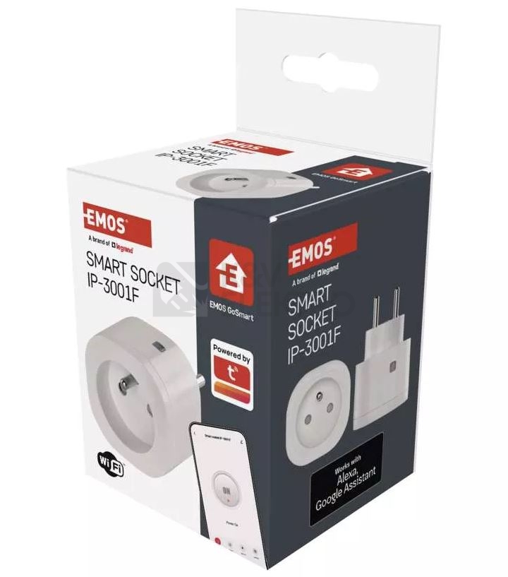 Obrázek produktu Chytrá zásuvka EMOS GoSmart WiFi zásuvka IP-3001F 4