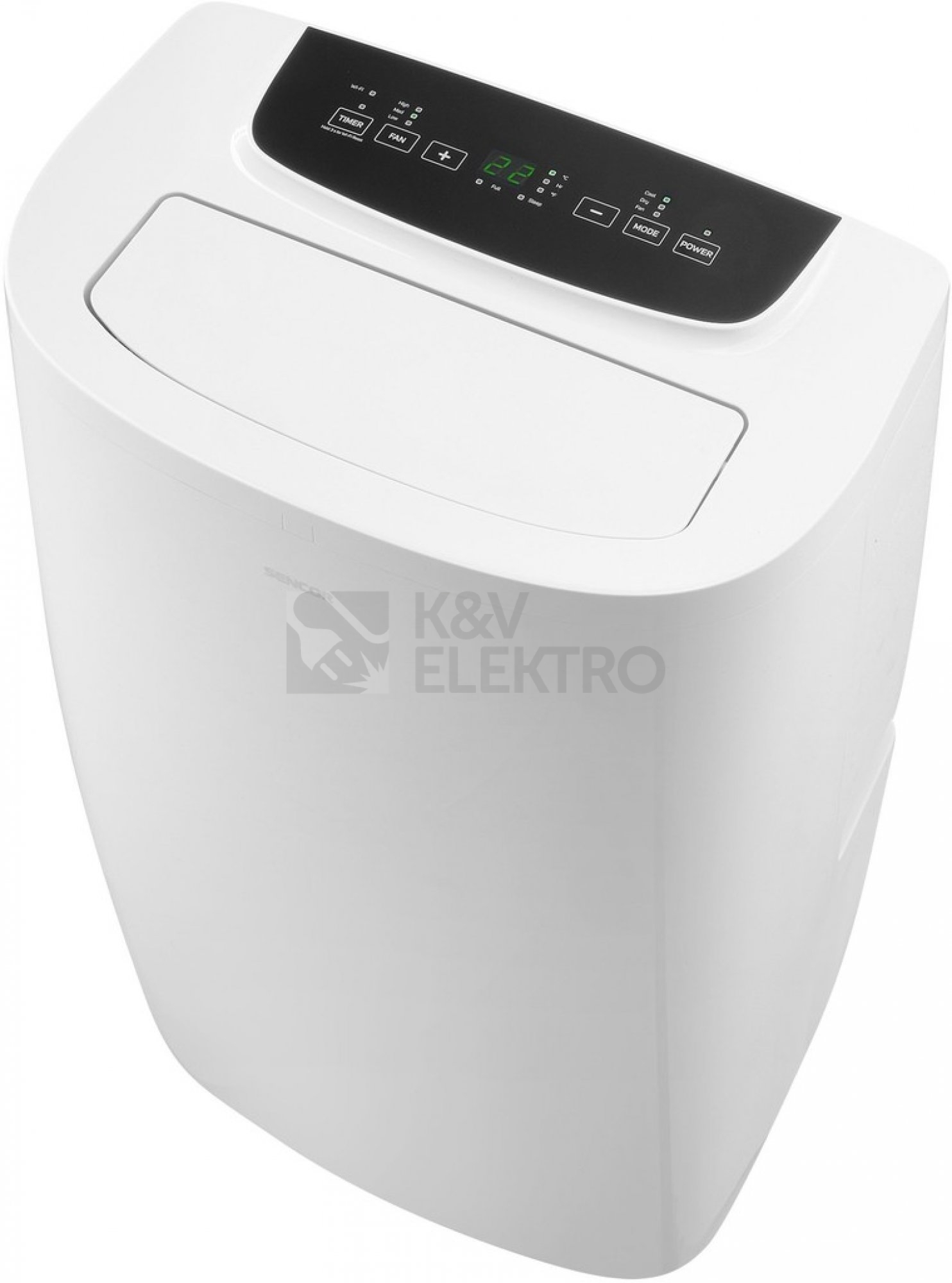 Obrázek produktu Mobilní klimatizace SENCOR SAC MT1603C WiFi BILA s těsnící sadou ZDARMA 1