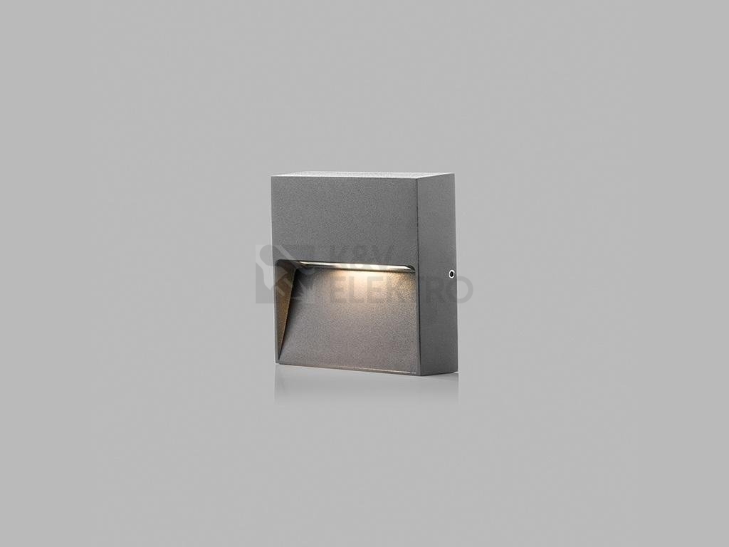 Obrázek produktu Venkovní nástěnné LED svítidlo LED2 STEP ON QS antracit IP54 3W 3000K 5130534 9