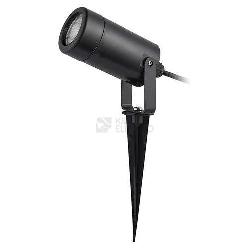 Zemní svítidlo Rabalux Krobia GU10 1x4W IP65 černá 7814