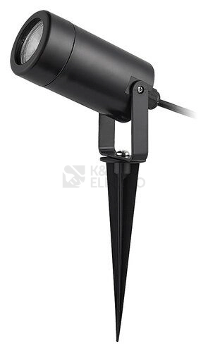 Obrázek produktu Zemní svítidlo Rabalux Krobia GU10 1x4W IP65 černá 7814 0