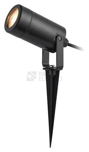 Obrázek produktu Zemní svítidlo Rabalux Krobia GU10 1x4W IP65 černá 7814 1