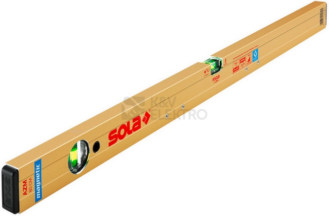 Obrázek produktu Magnetická vodováha SOLA AZM 300mm 2libely 01820301 0