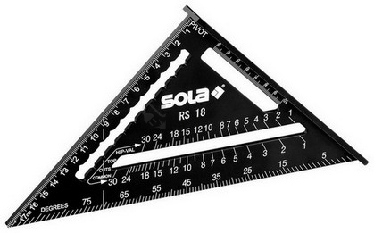 Obrázek produktu Tesařský úhelník SOLA RS 18 180mm 56160101 0