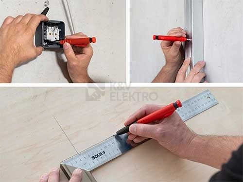 Obrázek produktu Tužka versatilka do hlubokých otvorů SOLA TLM2 66041120 2
