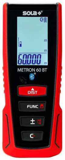 Obrázek produktu Laserový dálkoměr SOLA METRON 60 BT Bluetooth 71027101 0