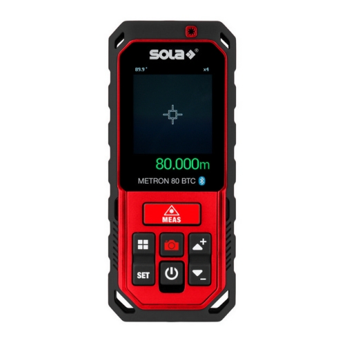 Laserový dálkoměr SOLA METRON 80 BTC Bluetooth + kamera 71029101
