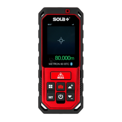 Laserový dálkoměr SOLA METRON 80 BTC Bluetooth + kamera 71029101