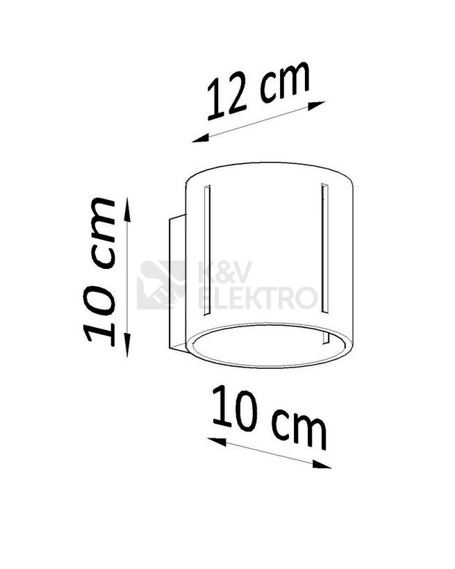 Obrázek produktu Nástěnné svítidlo SOLLUX Inez G9 1x40W bez zdroje hliník šedá SL.0354 5