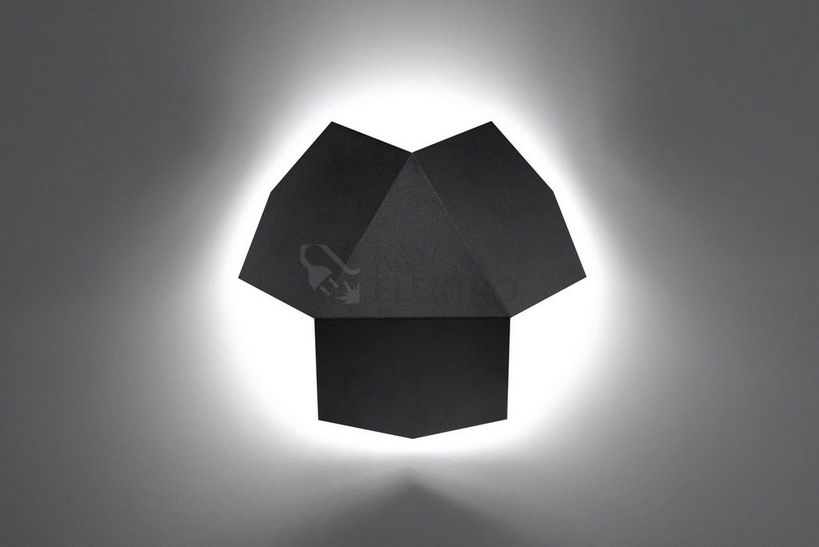 Obrázek produktu Nástěnné svítidlo SOLLUX Tre G9 2x40W bez zdroje ocel černá SL.0425 2