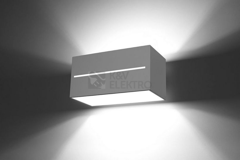 Obrázek produktu Nástěnné svítidlo SOLLUX Lobo Maxi G9 2x40W bez zdroje hliník bílá SL.0528 2