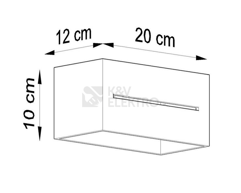 Obrázek produktu Nástěnné svítidlo SOLLUX Lobo Maxi G9 2x40W bez zdroje hliník bílá SL.0528 4