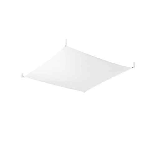 Stropní svítidlo SOLLUX Luna 2 G13 4x9W včetně světelného zdroje tkanina bílá SL.0738