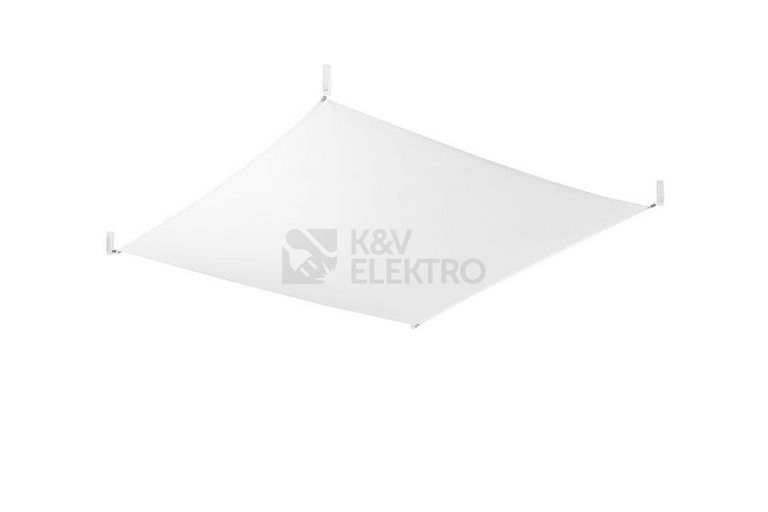 Obrázek produktu Stropní svítidlo SOLLUX Luna 2 G13 4x9W včetně světelného zdroje tkanina bílá SL.0738 0