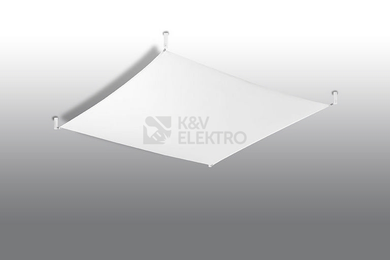 Obrázek produktu Stropní svítidlo SOLLUX Luna 2 G13 4x9W včetně světelného zdroje tkanina bílá SL.0738 1