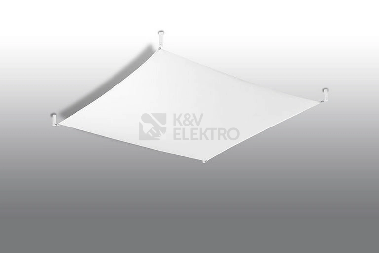 Obrázek produktu Stropní svítidlo SOLLUX Luna 2 G13 4x9W včetně světelného zdroje tkanina bílá SL.0738 1
