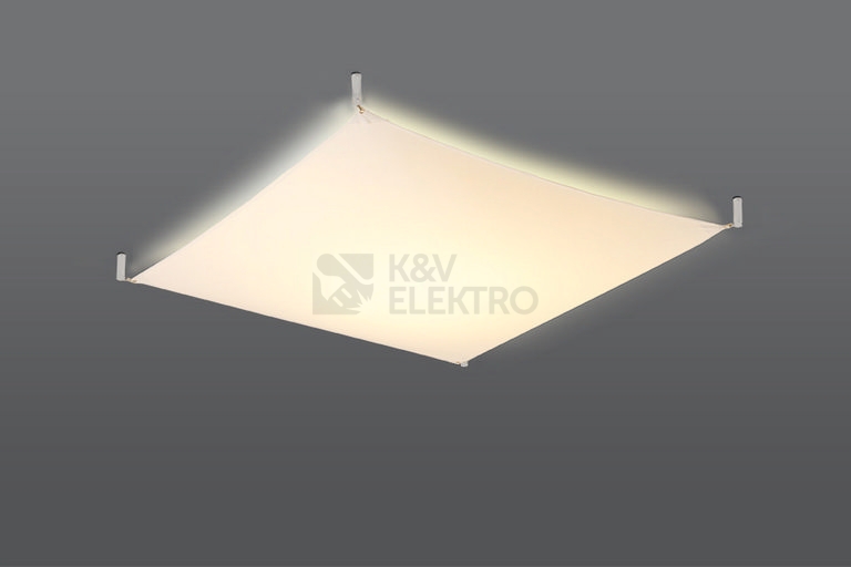 Obrázek produktu Stropní svítidlo SOLLUX Luna 2 G13 4x9W včetně světelného zdroje tkanina bílá SL.0738 2