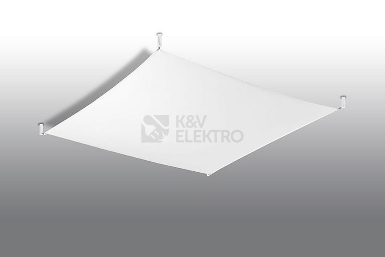 Obrázek produktu Stropní svítidlo SOLLUX Luna 4 G13 6x9W bez zdroje tkanina bílá SL.0740 1
