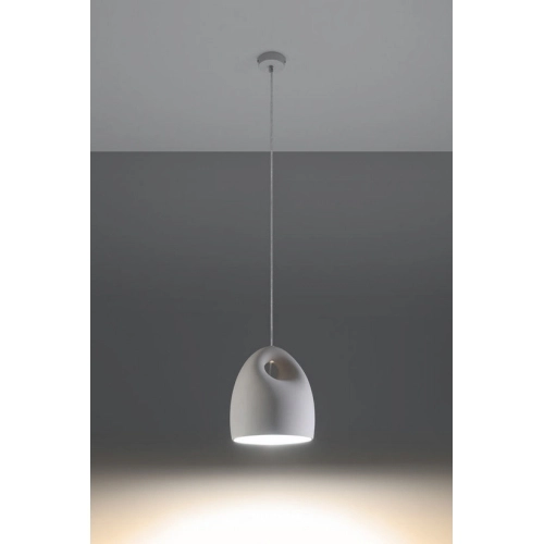 Závěsné svítidlo SOLLUX Bukano E27 1x60W bez zdroje keramika bílá SL.0842 (obrázek 3)