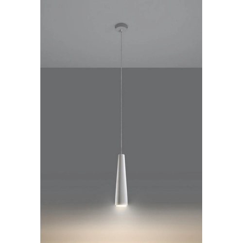 Závěsné svítidlo SOLLUX Electra GU10 1x40W bez zdroje keramika bílá SL.0845 (obrázek 2)
