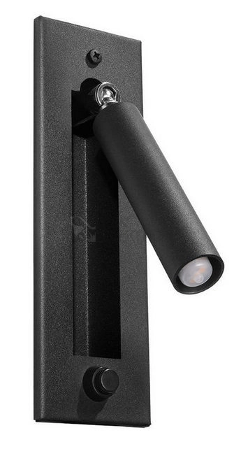 Obrázek produktu Nástěnné svítidlo SOLLUX Enif G9 1x12W bez zdroje ocel černá SL.0956 0