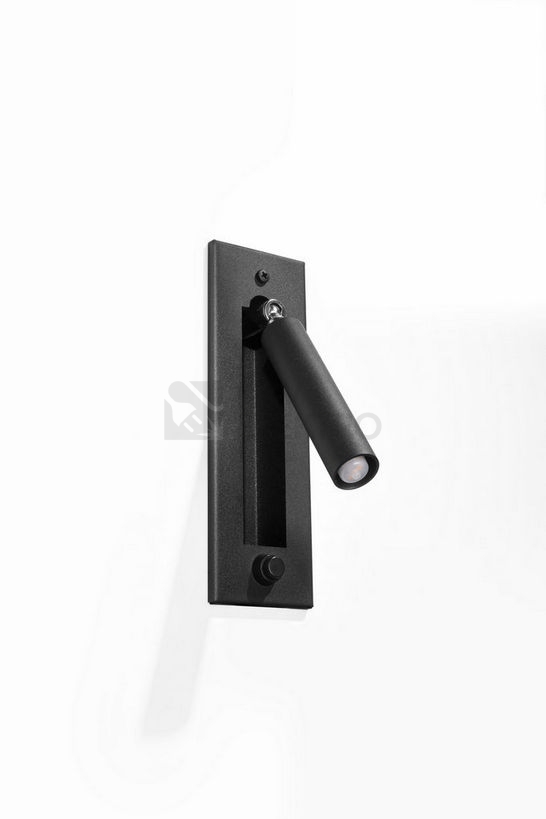 Obrázek produktu Nástěnné svítidlo SOLLUX Enif G9 1x12W bez zdroje ocel černá SL.0956 1