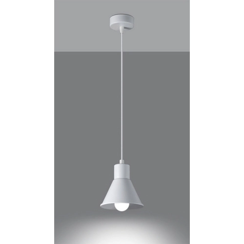 Závěsné svítidlo SOLLUX Taleja 1 E27 1x60W bez zdroje ocel bílá SL.0983 (obrázek 7)