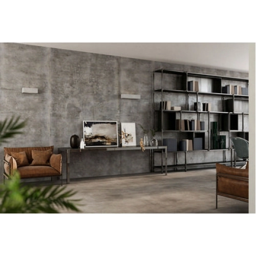 Nástěnné svítidlo SOLLUX Vega 50 E27 2x60W bez zdroje beton/sklo SL.0993 (obrázek 5)
