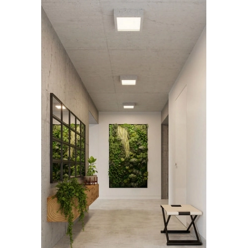 Stropní LED svítidlo SOLLUX Riza 18W beton/sklo SL.0995 (obrázek 6)